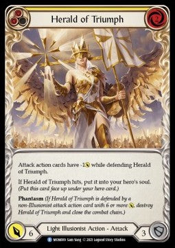 Herald of Triumph (Yellow) [MON009] (Monarch - First) Regular