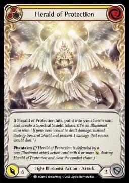 Herald of Protection (Yellow) [MON015] (Monarch - First) Regular