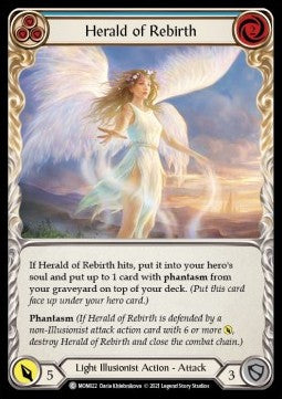 Herald of Rebirth (Blue) [MON022] (Monarch - First) Regular
