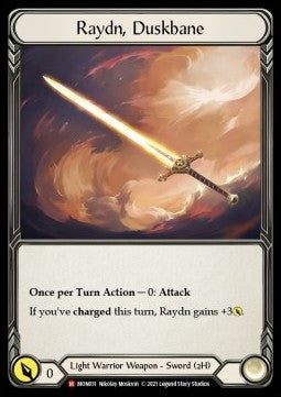 Raydn, Duskbane [MON031] (Monarch - First) Cold Foil