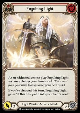 Engulfing Light (Red) [MON048] (Monarch - First) Rainbow Foil