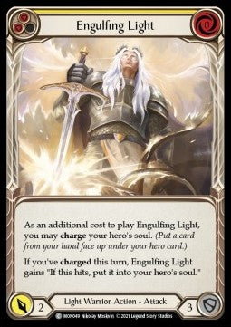 Engulfing Light (Yellow) [MON049] (Monarch - First) Rainbow Foil