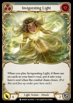 Invigorating Light (Blue) [MON068] (Monarch - First) Rainbow Foil