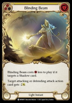 Blinding Beam (Yellow) [MON085] (Monarch - First) Rainbow Foil