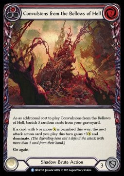 Convulsions from the Bellows of Hell (Red) [MON132] (Monarch - First) Rainbow Foil