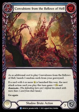 Convulsions from the Bellows of Hell (Blue) [MON134] (Monarch - First) Regular