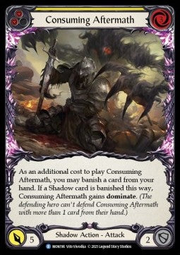 Consuming Aftermath (Yellow) [MON196] (Monarch - First) Regular