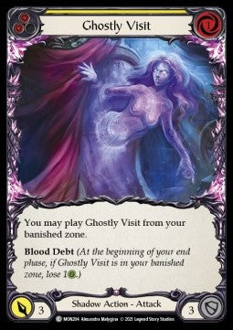 Ghostly Visit (Yellow) [MON204] (Monarch - First) Rainbow Foil
