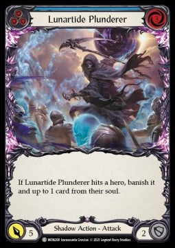 Lunartide Plunderer (Blue) [MON208] (Monarch - First) Regular