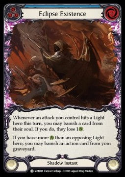 Eclipse Existence [MON218] (Monarch - First) Rainbow Foil
