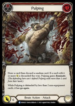 Pulping (Red) [MON223] (Monarch - First) Rainbow Foil