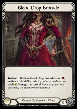 Blood Drop Brocade [MON238] (Monarch - First) Regular