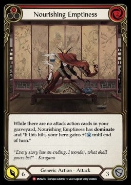 Nourishing Emptiness [MON246] (Monarch - First) Regular