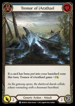 Tremor of iArathael (Blue) [MON256] (Monarch - First) Regular