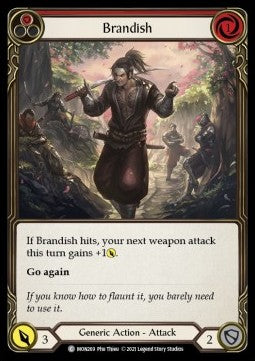 Brandish (Red) [MON269] (Monarch - First) Regular