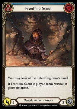 Frontline Scout (Blue) [MON274] (Monarch - First) Regular