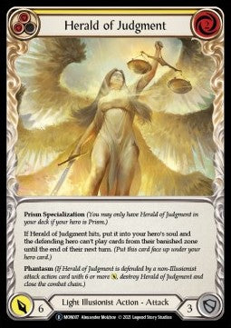 Herald of Judgment [MON007] (Monarch - Unlimited) Rainbow Foil