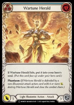 Wartune Herald (Blue) [MON028] (Monarch - Unlimited) Regular