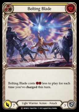 Bolting Blade [MON032] (Monarch - Unlimited) Rainbow Foil