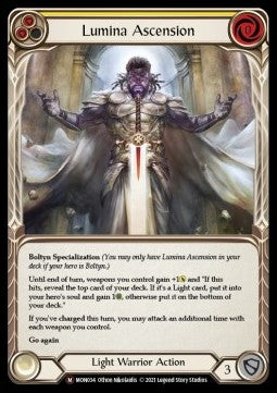 Lumina Ascension [MON034] (Monarch - Unlimited) Rainbow Foil