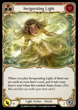 Invigorating Light (Red) [MON066] (Monarch - Unlimited) Rainbow Foil