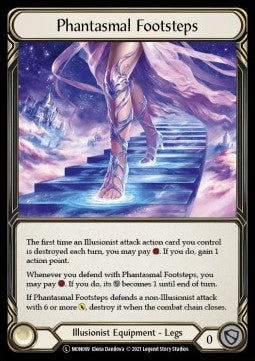 Phantasmal Footsteps [MON089] (Monarch - Unlimited) Rainbow Foil