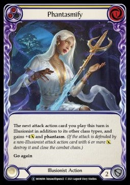 Phantasmify (Yellow) [MON096] (Monarch - Unlimited) Rainbow Foil