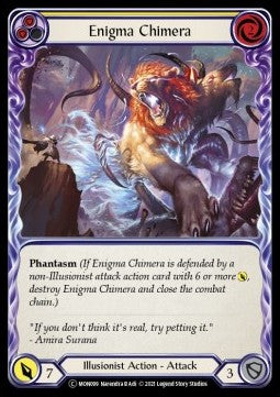 Enigma Chimera (Yellow) [MON099] (Monarch - Unlimited) Regular