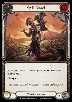 Spill Blood [MON109] (Monarch - Unlimited) Rainbow Foil
