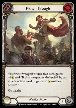 Plow Through (Yellow) [MON114] (Monarch - Unlimited) Regular
