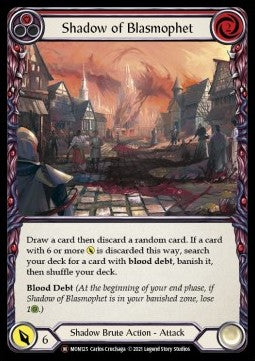 Shadow of Blasmophet [MON125] (Monarch - Unlimited) Rainbow Foil