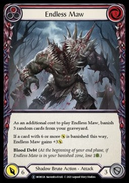 Endless Maw (Red) [MON126] (Monarch - Unlimited) Regular