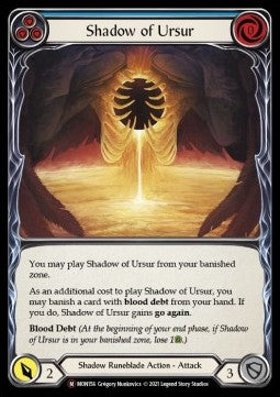 Shadow of Ursur [MON156] (Monarch - Unlimited) Regular