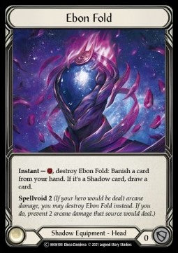 Ebon Fold [MON188] (Monarch - Unlimited) Rainbow Foil