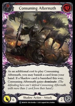 Consuming Aftermath (Red) [MON195] (Monarch - Unlimited) Regular