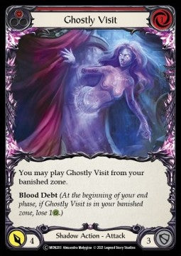 Ghostly Visit (Red) [MON203] (Monarch - Unlimited) Regular