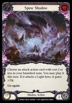 Spew Shadow (Red) [MON212] (Monarch - Unlimited) Regular