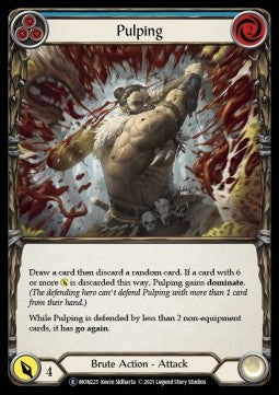 Pulping (Blue) [MON225] (Monarch - Unlimited) Rainbow Foil