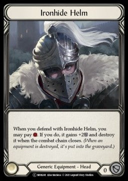 Ironhide Helm [MON241] (Monarch - Unlimited) Regular