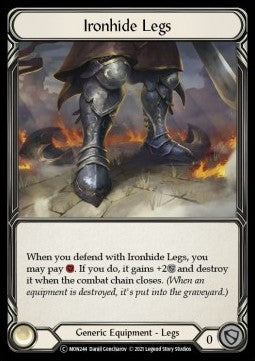 Ironhide Legs [MON244] (Monarch - Unlimited) Rainbow Foil
