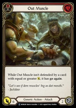 Out Muscle (Red) [MON248] (Monarch - Unlimited) Regular