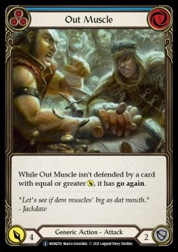 Out Muscle (Blue) [MON250] (Monarch - Unlimited) Regular