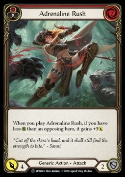 Adrenaline Rush (Red) [MON263] (Monarch - Unlimited) Regular