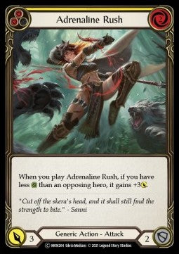 Adrenaline Rush (Yellow) [MON264] (Monarch - Unlimited) Regular