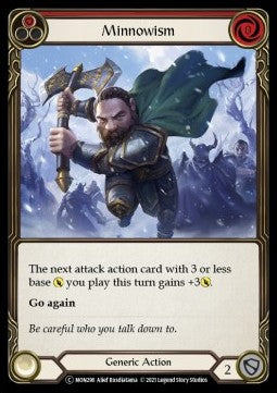 Minnowism (Red) [MON296] (Monarch - Unlimited) Rainbow Foil