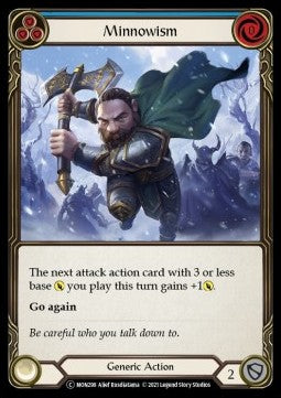 Minnowism (Blue) [MON298] (Monarch - Unlimited) Regular