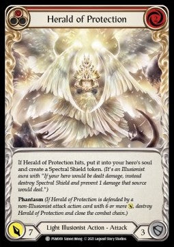 Herald of Protection (Red) [PSM009] (Monarch - Prism Blitz Deck) Regular
