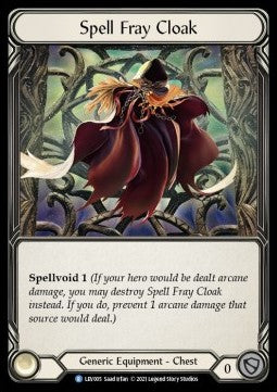 Spell Fray Cloak [LEV005] (Monarch - Levia Blitz Deck) Regular