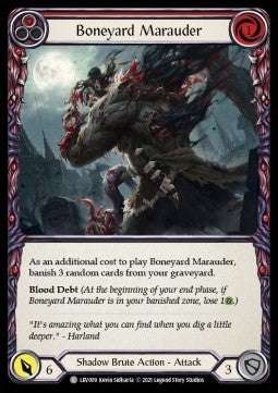 Boneyard Marauder (Red) [LEV009] (Monarch - Levia Blitz Deck) Regular