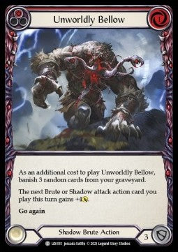 Unworldly Bellow (Red) [LEV015] (Monarch - Levia Blitz Deck) Regular